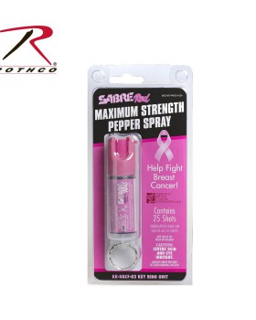 Rothco 11011 Pink Sabre Pepper Spray USA Formula (KR-NBCF-02)