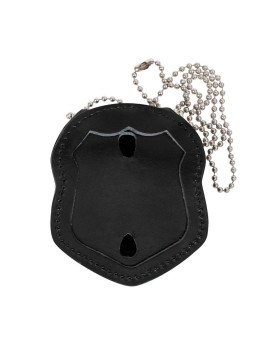Rothco 1135  NYPD Style Leather Badge Holder with Clip