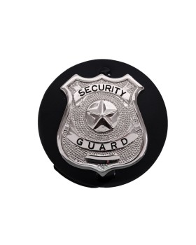 Rothco 1137  Round Leather Clip-On Badge Holder