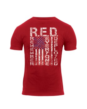 Rothco 1182  Athletic Fit R.E.D. (Remember Everyone Deployed) T-Shirt