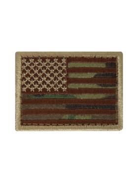 Rothco 1310  Mini U.S. Flag Patch with Hook Back