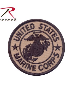 Rothco 1585 Marine Corps Patch with Hook & Loop