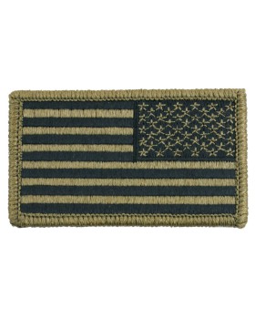 Rothco 17790  OCP American Flag Patch with Hook Back