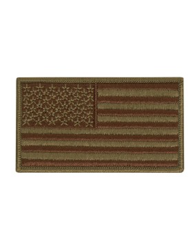 'Rothco 1783  Reverse Scorpion OCP USAF Spice Brown Tactical Flag with Hook Back'
