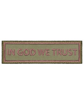 Rothco 1890 In God We Trust Morale Patch