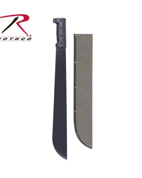 Rothco 1919 Bush Pro Steel Machete with Sheath