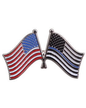 Rothco 1966 Thin Blue Line U.S. Flag Pin