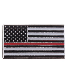 Rothco 1968 Thin Red Line Flag Pin