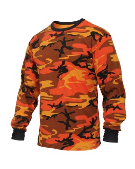 Rothco 3136 Long Sleeve Colored Camo T-Shirt