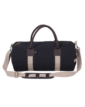 Rothco 2621 Rothco canvas & leather gym duffle bag