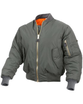 Rothco 2860 Enhanced Nylon MA-1 Flight Jacket