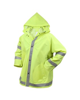 Rothco 3654 Safety Reflective Rain Jacket