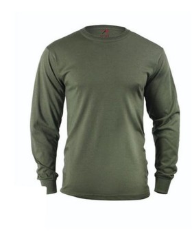 Rothco 60118 Long Sleeve Solid T-Shirt