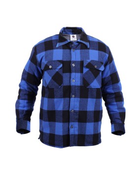 'Rothco 3739 Extra Heavyweight Buffalo Plaid Sherpa Lined Flannel Shirt'