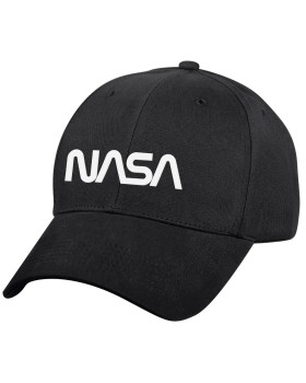 Rothco 3799 NASA Worm Logo Low Profile Cap - Black - Youth