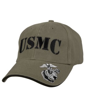 Rothco 9738 Deluxe Vintage USMC Embroidered Low Pro Cap