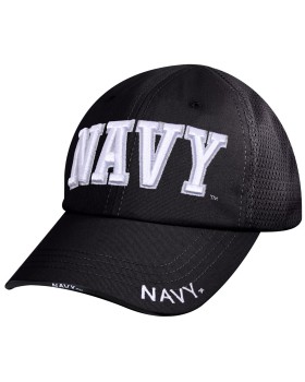 Rothco 3879 Navy Mesh Back Tactical Cap - Black - Youth