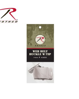 'Rothco 4300 Rothco g.i. type web belt buckle and tip pack'