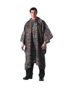 Rothco 4358  G.I. Type Military Rip-Stop Poncho