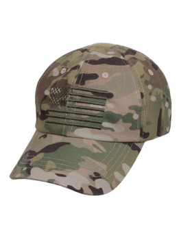 Rothco 4363 Tactical Operator Cap with U.S. Flag (Youth)