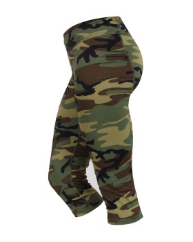 Rothco 4471  Camo Workout Performance Capris