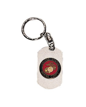 Rothco 4783 Marines Dog Tag Key Chain