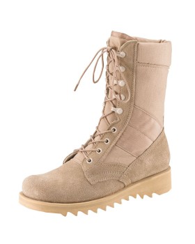 Rothco 5058  G.I. Type Ripple Sole Desert Tan Jungle Boots