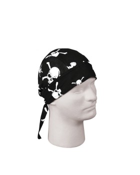 Rothco 5134 Skull & Crossbones Headwrap