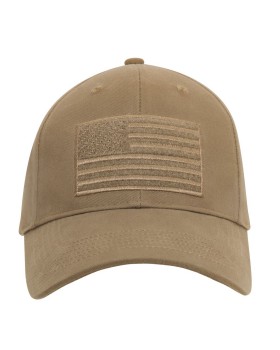 Rothco 5228 Hook & Loop U.S. Flag Low Profile Cap