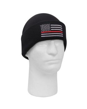 Rothco 5433 Deluxe Thin Red Line Watch Cap