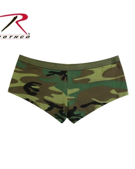 Rothco 5476 Rothco woodland camo booty shorts