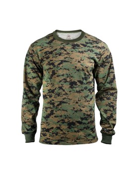 Rothco 5494 Rothco long sleeve digital camo t-shirt