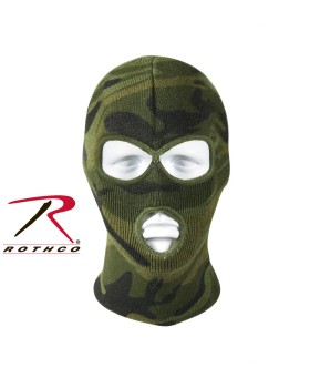 Rothco 5596 Deluxe Camo 3-Hole Face Mask