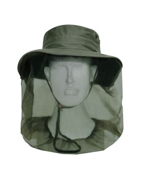 Rothco 5753 Adjustable Boonie Hat With Mosquito Netting - Olive Drab