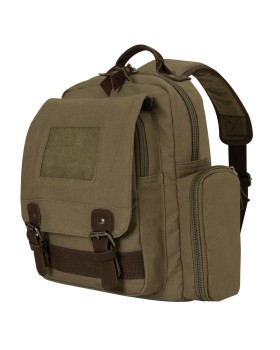 Rothco 5968 Rothco vintage canvas sling backpack - olive drab