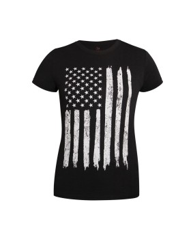 Rothco 5983   Distressed U.S. Flag Long T-Shirt