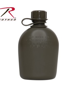 Rothco 610 G.I. 3-Piece Canteen With Clip