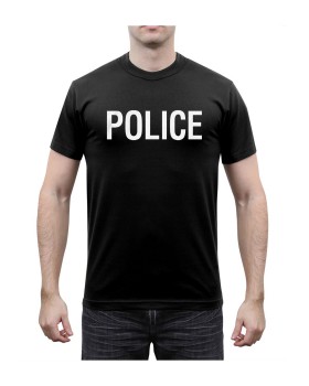 Rothco 6610  2-Sided Police T-Shirt