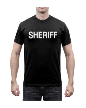 Rothco 6618  2-Sided Sheriff T-Shirt