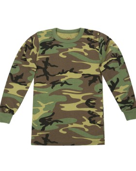 Rothco 6705 Kids Long Sleeve Camo T-Shirt