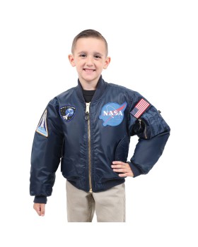 Rothco 7063 Kids NASA MA-1 Flight Jacket