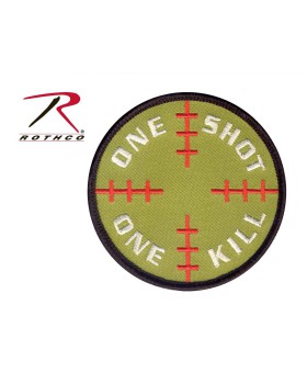 Rothco 72186 One Shot One Kill Morale Patch