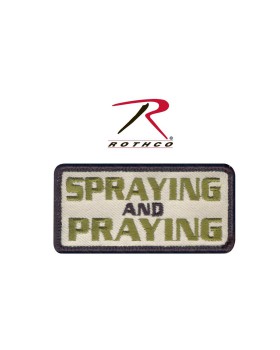 Rothco 72193 Spraying and Praying Morale Patch