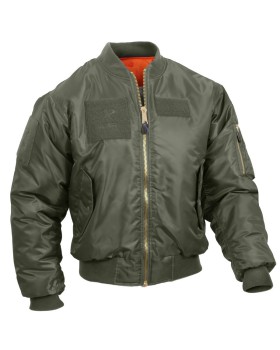 Rothco 7240 MA-1 Flight Jacket with Patches