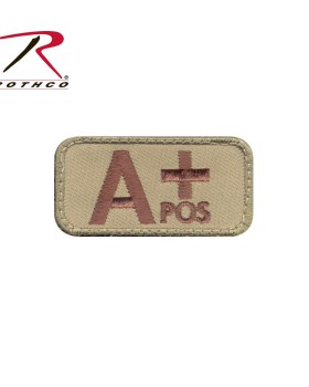 Rothco 73190 A Positive Blood Type Morale Patch