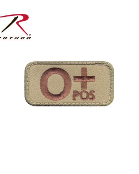 Rothco 73191 O Positive Blood Type Morale Patch