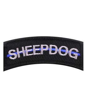 Rothco 7473 Thin Blue Line Sheepdog Morale Patch