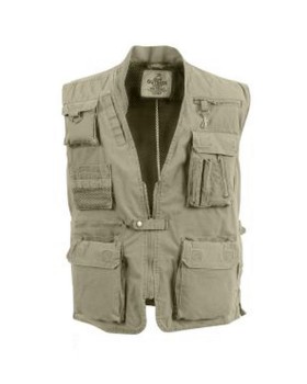 Rothco 7564 Deluxe Safari Outback Vest