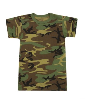 Rothco 7703 Children’s Woodland Camo Heavyweight T-Shirt