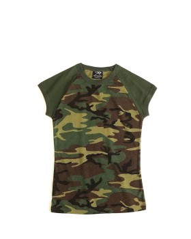 Rothco 8034 Short Sleeve Camo Raglan T-Shirt